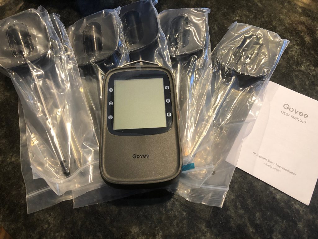 Govee - Wireless SMART Meat THERMOMETER - B5055015 - NEW
